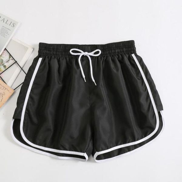 running shorts women middle waist solid color drawstring short summer outddor sport loose cycling sweatpants for feamle 20211, Black;blue
running shorts women middle waist solid color drawstring short summer outddor sport loose cycling sweatpants for feamle 20211, Black;blue