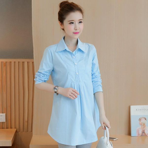 maternity & tees pregnant women long shirt cotton sleeve medium length autumn white loose breathable clothing blue mother has chosen
maternity & tees pregnant women long shirt cotton sleeve medium length autumn white loose breathable clothing blue mother has chosen
