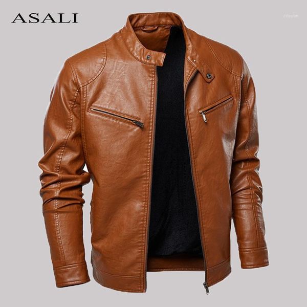 men's fur & faux vintage motorcycle leather jacket autumn slim fit retro pu coat men winter biker outwear bomber jackets overcoats, Black
men's fur & faux vintage motorcycle leather jacket autumn slim fit retro pu coat men winter biker outwear bomber jackets overcoats, Black