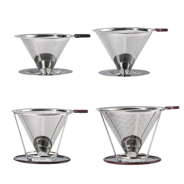 coffee filters stainless steel filter reusable double layer funnel dripper cup durable brew tools
coffee filters stainless steel filter reusable double layer funnel dripper cup durable brew tools