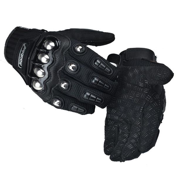 sports gloves metal knuckle armor motorcycle riding off-road racing motos full finger, Black
sports gloves metal knuckle armor motorcycle riding off-road racing motos full finger, Black