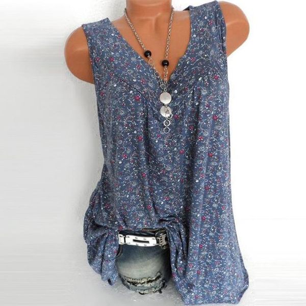 women's blouses & shirts vetement femme able summer floral print womens sleeveless v-neck loose casual shirt elegant blusas, White
women's blouses & shirts vetement femme able summer floral print womens sleeveless v-neck loose casual shirt elegant blusas, White