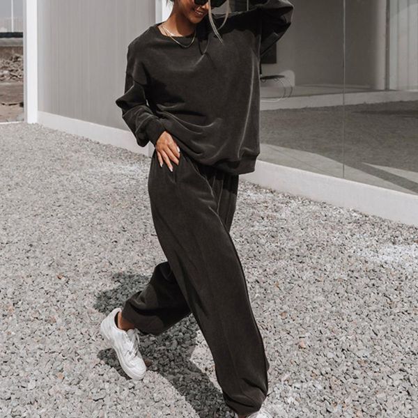 women's two piece pants tracksuits sweatshirt set 2021 spring autumn sweatshirts sets female casual sports suits streetwear, White
women's two piece pants tracksuits sweatshirt set 2021 spring autumn sweatshirts sets female casual sports suits streetwear, White