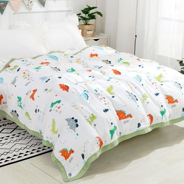 blankets & swaddling 150*220cm cotton gauze four-layer quilt baby summer bedspread children air conditioning blanket nap towel
blankets & swaddling 150*220cm cotton gauze four-layer quilt baby summer bedspread children air conditioning blanket nap towel