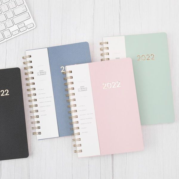 notepads a5 2022 diary weekly planner agenda spiral organizer notebook index sticker goals habit schedules stationery school supplies, Purple;pink
notepads a5 2022 diary weekly planner agenda spiral organizer notebook index sticker goals habit schedules stationery school supplies, Purple;pink
