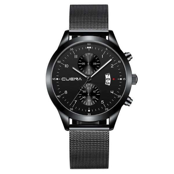 wristwatches relojes cuena mesh steel mens watches fashion sport ultra-thin quartz casual date waterproof watch male, Slivery;brown
wristwatches relojes cuena mesh steel mens watches fashion sport ultra-thin quartz casual date waterproof watch male, Slivery;brown