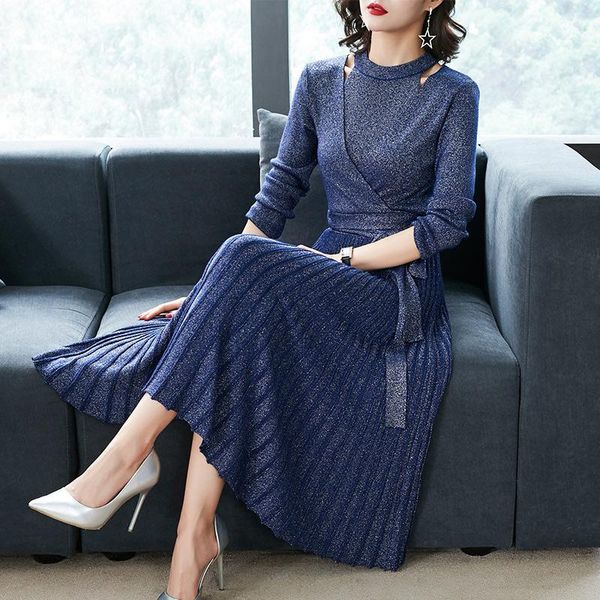 two piece dress elegant shiny knitted 2 sets women long sleeve v-neck cardigan + halter midi tank pleated suit sweater set, White
two piece dress elegant shiny knitted 2 sets women long sleeve v-neck cardigan + halter midi tank pleated suit sweater set, White