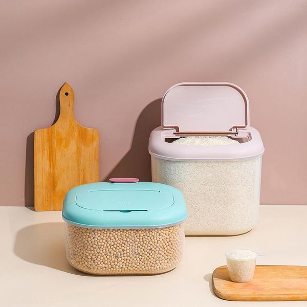 storage bottles & jars sealed food box moisture-proof anti-insect rice bucket multi-function plastic household container kitchen organizer
storage bottles & jars sealed food box moisture-proof anti-insect rice bucket multi-function plastic household container kitchen organizer