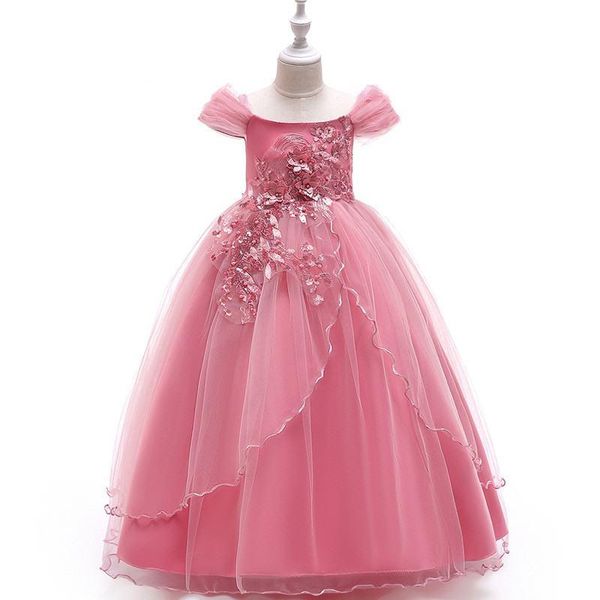 girl's dresses kids girls lace tulle appliques dress teens birthday party princess children embroidery flower pearls vestidos q150, Red;yellow
girl's dresses kids girls lace tulle appliques dress teens birthday party princess children embroidery flower pearls vestidos q150, Red;yellow