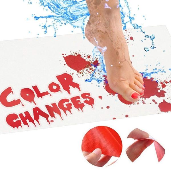 bath mats halloween mat bloody color changing turns red when wet for costume party accessory anti slip doormat
bath mats halloween mat bloody color changing turns red when wet for costume party accessory anti slip doormat