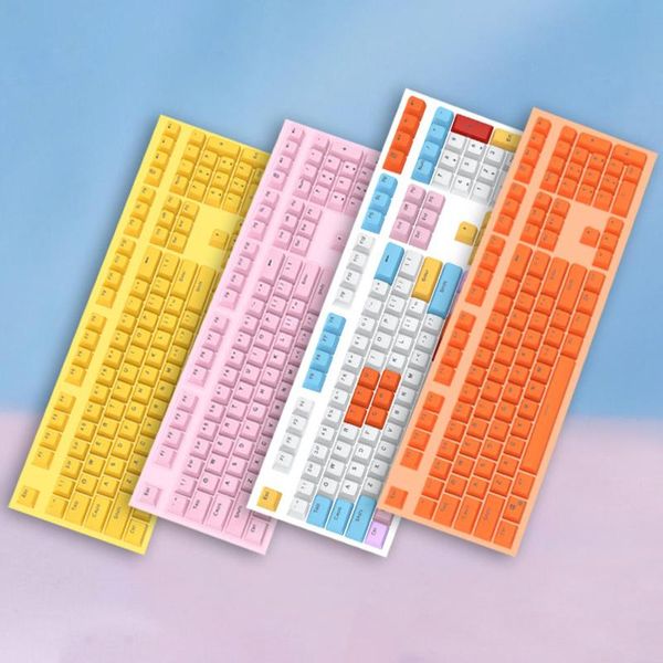 backlight key cap 108pcs universal abs backlight solid color keycaps mechanical keyboard accessorykeyboards replacement parts
backlight key cap 108pcs universal abs backlight solid color keycaps mechanical keyboard accessorykeyboards replacement parts