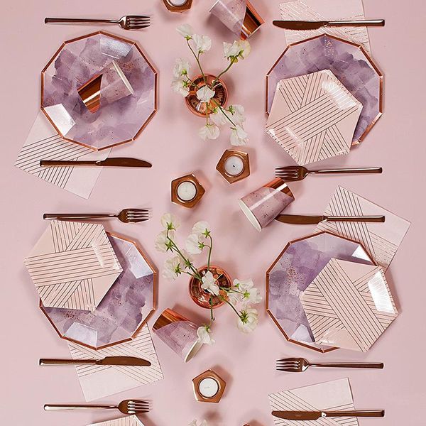 disposable dinnerware tableware party rose gold paper plates decor set striped pink cups plate napkin birthday wedding supplies
disposable dinnerware tableware party rose gold paper plates decor set striped pink cups plate napkin birthday wedding supplies