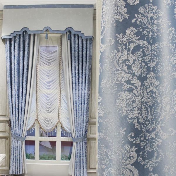 blue curtain new chinese european jacquard shade curtain customization living room bedroom customization curtains
blue curtain new chinese european jacquard shade curtain customization living room bedroom customization curtains