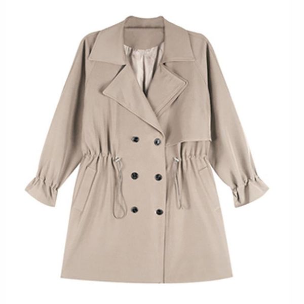 women's trench coats aecu autumn women long coat office lady simple classiccoat with pocket chic female windbreaker outwear, Tan;black
women's trench coats aecu autumn women long coat office lady simple classiccoat with pocket chic female windbreaker outwear, Tan;black