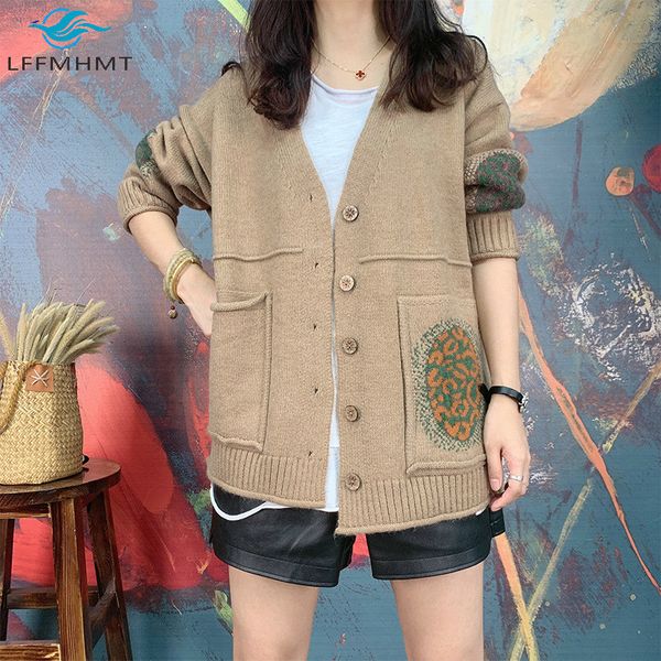 2021 new women winter fall fashion wool knitted cardigan long sleeve pocket embroidery single breasted vintage casual chic knitwear nw0u, White;black
2021 new women winter fall fashion wool knitted cardigan long sleeve pocket embroidery single breasted vintage casual chic knitwear nw0u, White;black