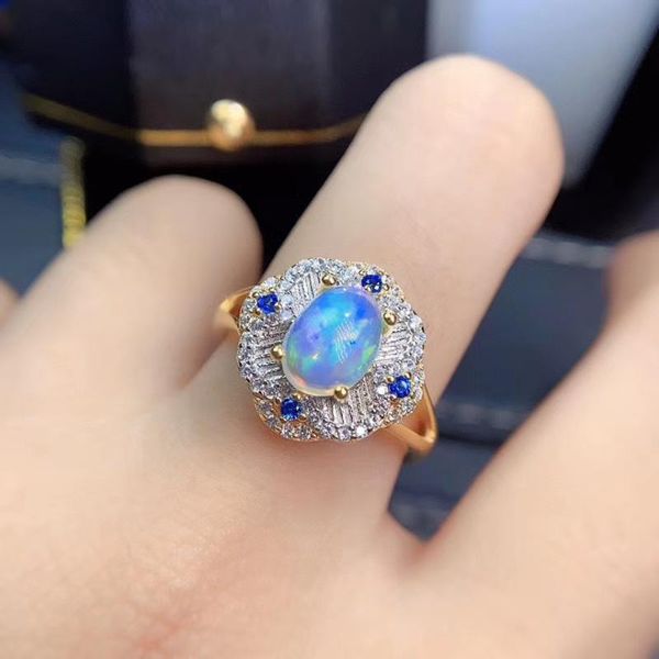 cluster rings natural opal for women anniversary gift genuine colorful gemstones fine jewelry real 925 sterling silver ship, Golden;silver
cluster rings natural opal for women anniversary gift genuine colorful gemstones fine jewelry real 925 sterling silver ship, Golden;silver