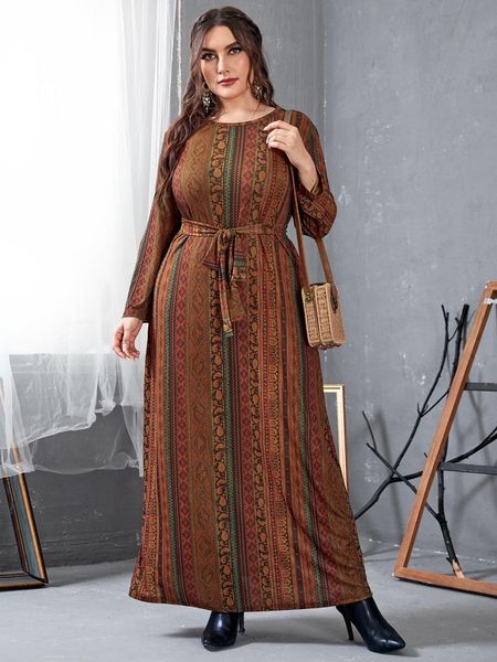 casual dresses 2021 spring long sleeve dress women retro printing vintage belted plus size maxi dubai abayas muslim, Black;gray
casual dresses 2021 spring long sleeve dress women retro printing vintage belted plus size maxi dubai abayas muslim, Black;gray