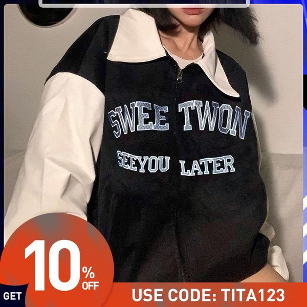 women's jackets parkas women fashion 2021 korean style autumn spring puffer luxury winter long 's kawaii oversize jacket down coat, Black;brown
women's jackets parkas women fashion 2021 korean style autumn spring puffer luxury winter long 's kawaii oversize jacket down coat, Black;brown