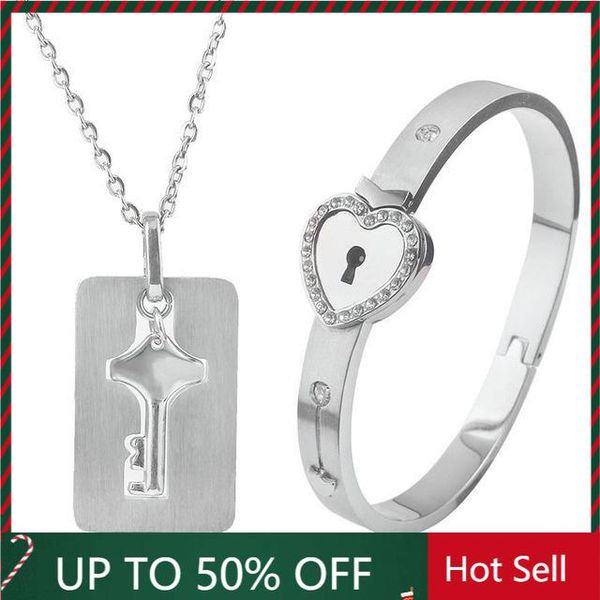 bangle matching puzzle couple square heart lock bangles projection bracelet and key pendant necklace for valentine's day jewelry gift, Black
bangle matching puzzle couple square heart lock bangles projection bracelet and key pendant necklace for valentine's day jewelry gift, Black
