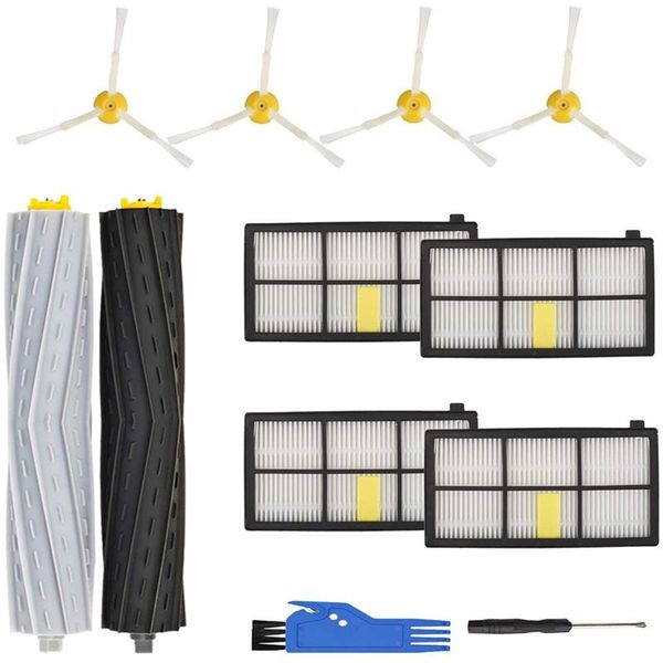 vacuum cleaners replacement parts accessories compatible for 800 900 series 1 set roller brushes 4 side filters
vacuum cleaners replacement parts accessories compatible for 800 900 series 1 set roller brushes 4 side filters