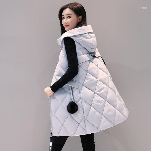 winter vest women 2021 fashion waistcoat slim white color vests cotton-padded stand collar long female1, Black;white
winter vest women 2021 fashion waistcoat slim white color vests cotton-padded stand collar long female1, Black;white