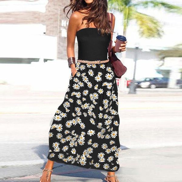 casual dresses summer women loose tube dress plus size sleeveless cold shoulder midi for clothing vestidos de verano 2021, Black;gray
casual dresses summer women loose tube dress plus size sleeveless cold shoulder midi for clothing vestidos de verano 2021, Black;gray