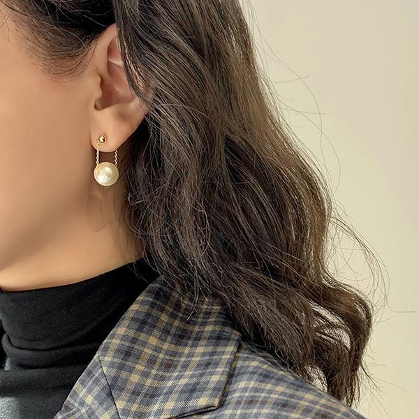 dangle & chandelier simple elegant pearl drop earrings accessories for women girl korean fashion contracted jewelry, Silver
dangle & chandelier simple elegant pearl drop earrings accessories for women girl korean fashion contracted jewelry, Silver