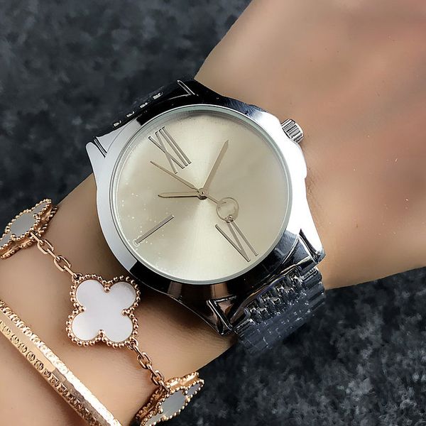 fashion brand watches women girl style metal steel band quartz wrist watch g40, Slivery;brown
fashion brand watches women girl style metal steel band quartz wrist watch g40, Slivery;brown