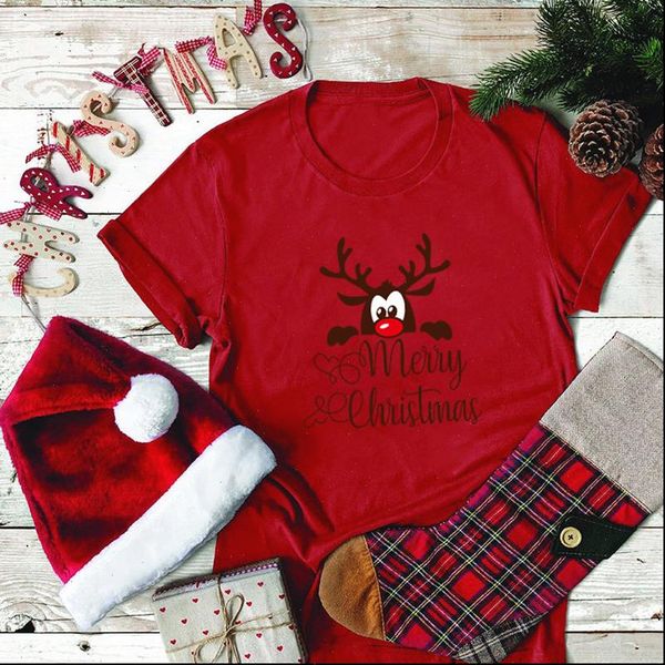 merry christmas womens t shirt shirts for women cute elk printing aesthetic clothes holiday plus size s 5xl gift lady, White
merry christmas womens t shirt shirts for women cute elk printing aesthetic clothes holiday plus size s 5xl gift lady, White