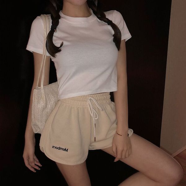 all-match women short pant summer casual lady loose solid leisure female workout waistband skinny stretch shorts, Black;green
all-match women short pant summer casual lady loose solid leisure female workout waistband skinny stretch shorts, Black;green