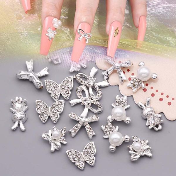 nail art decorations 10pcs butterfly zircon decoration bow jewelry crystal pearl pendant manicure rhinestone accessories diamond, Silver;gold
nail art decorations 10pcs butterfly zircon decoration bow jewelry crystal pearl pendant manicure rhinestone accessories diamond, Silver;gold