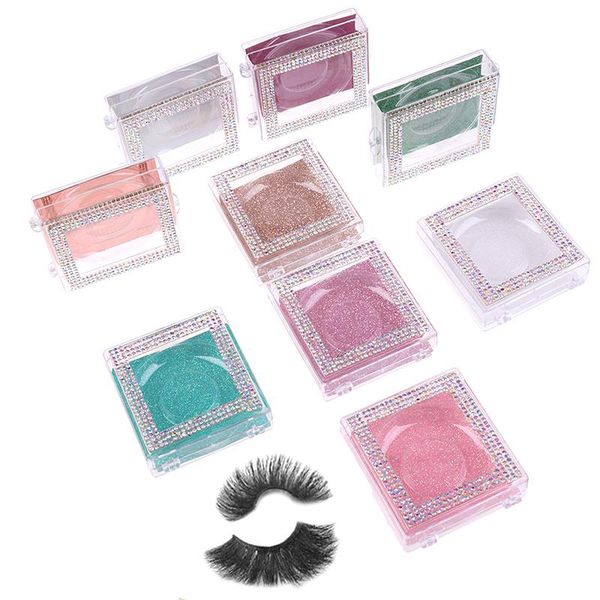 false eyelashes 1pcs square diamond eyelash packaging box fake 3d mink boxes case lashes empty
false eyelashes 1pcs square diamond eyelash packaging box fake 3d mink boxes case lashes empty