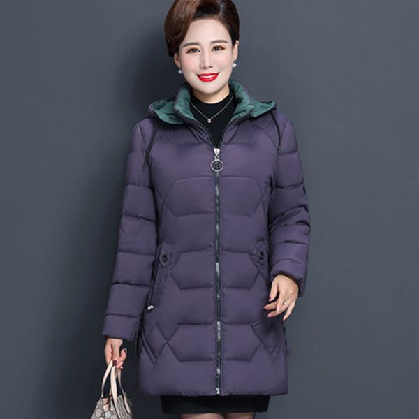 women's winter jacket temperament pure middle-aged parka elderly female cotton coat ewmv, Black
women's winter jacket temperament pure middle-aged parka elderly female cotton coat ewmv, Black