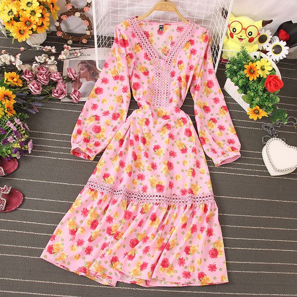 2021 autumn bohemian women's printed patchwork boho chic vacation beach vestidos flower floral loose robe fashion sii5, Black;gray
2021 autumn bohemian women's printed patchwork boho chic vacation beach vestidos flower floral loose robe fashion sii5, Black;gray
