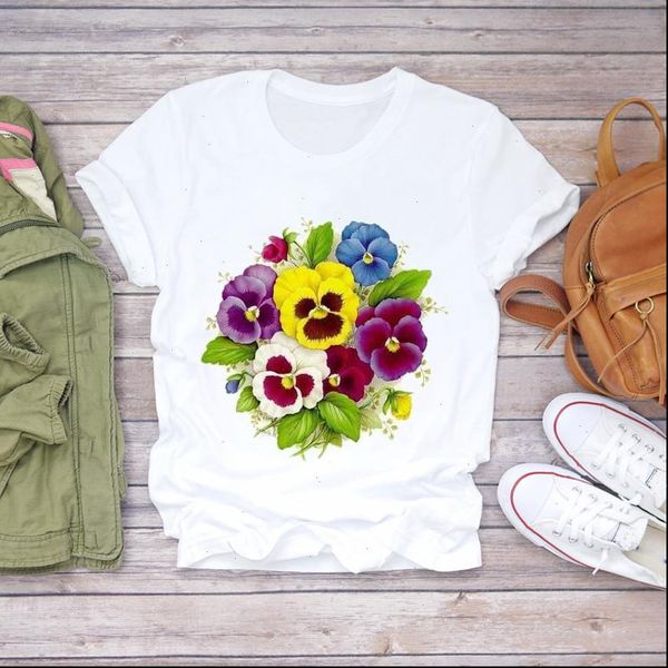 women floral fashion summer fall aesthetic flower clothing lady t shirts womens graphic t shirt ladies female tee t shirt, White
women floral fashion summer fall aesthetic flower clothing lady t shirts womens graphic t shirt ladies female tee t shirt, White