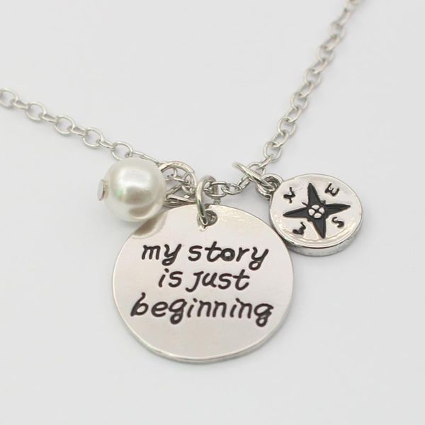 pendant necklaces inspirational jewekry for girls boys graduation my story is just beginning, 2021,high school gift compass, Silver
pendant necklaces inspirational jewekry for girls boys graduation my story is just beginning, 2021,high school gift compass, Silver