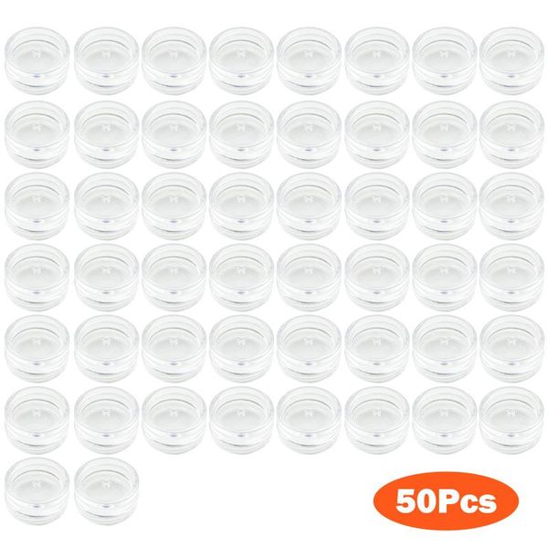 nail art kits plastic jars - 50 pack cosmetic containers with lids empty sample for beauty products lotion cream makeup bead rhinest
nail art kits plastic jars - 50 pack cosmetic containers with lids empty sample for beauty products lotion cream makeup bead rhinest
