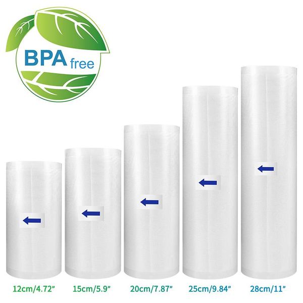 food savers & storage containers vacuum bag for fresh long keeping 12/15/20/25/28cm*500cm 5 rolls/lot bags packer
food savers & storage containers vacuum bag for fresh long keeping 12/15/20/25/28cm*500cm 5 rolls/lot bags packer