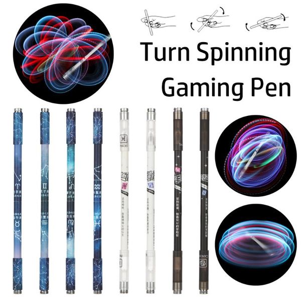 gel pens 12 constellations colorful flash finger rotating pen led light illuminated turn school office stationery writing tool
gel pens 12 constellations colorful flash finger rotating pen led light illuminated turn school office stationery writing tool