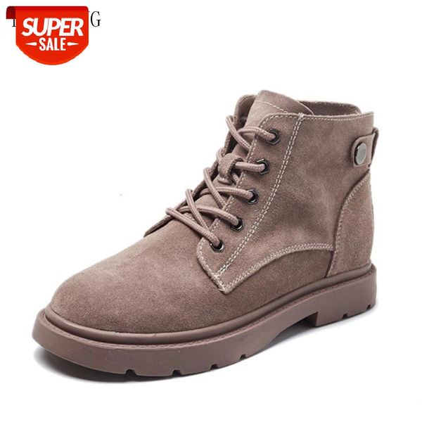 classic genuine leather suede women ankle boots warm platform short snow boots lace up lady low heel shoes woman #ri1o, Black
classic genuine leather suede women ankle boots warm platform short snow boots lace up lady low heel shoes woman #ri1o, Black