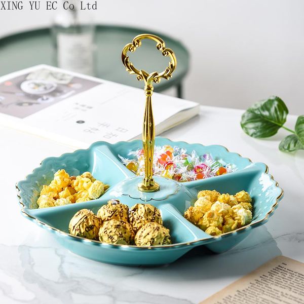 dishes & plates creative ceramic fruit plate candy simple snack divided grid salad living room dessert dried
dishes & plates creative ceramic fruit plate candy simple snack divided grid salad living room dessert dried