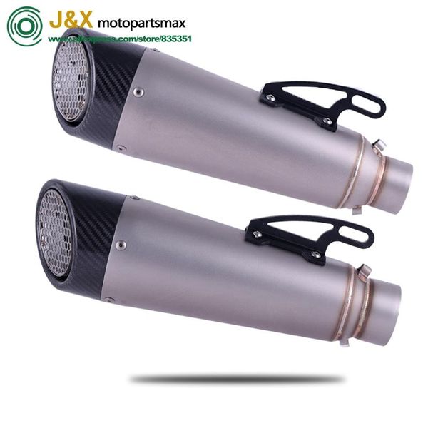 motorcycle exhaust system 51mm 61mm universal carbon fiber slip-on muffler laser sc most gsxr 600 750 2008~2012
motorcycle exhaust system 51mm 61mm universal carbon fiber slip-on muffler laser sc most gsxr 600 750 2008~2012