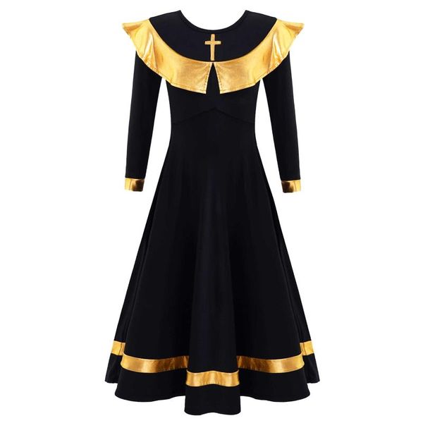 girl's dresses kids girl nun costume carnival halloween church religious convent cosplay fancy party dress child celebration praise dan, Red;yellow
girl's dresses kids girl nun costume carnival halloween church religious convent cosplay fancy party dress child celebration praise dan, Red;yellow