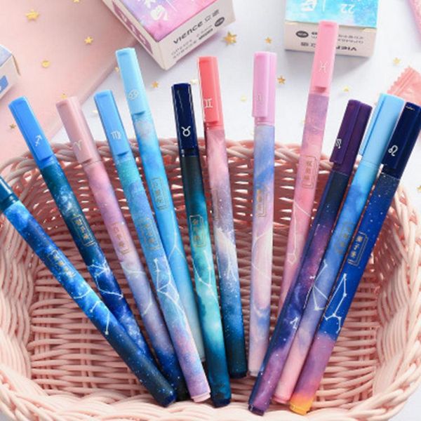 gel pens 10pcs/box constellation pen novelty 0.5mm starry black ink for girl gift student stationery school office supplies
gel pens 10pcs/box constellation pen novelty 0.5mm starry black ink for girl gift student stationery school office supplies