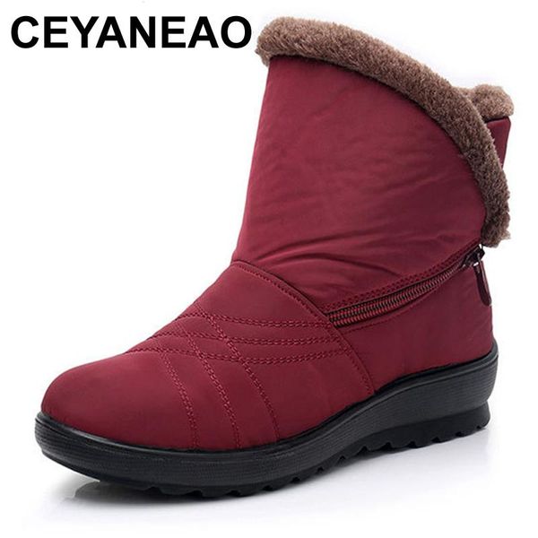 boots ceyaneao platform women ankle zip on winter warm waterproof flat with causal shoes woman plus size e1263, Black
boots ceyaneao platform women ankle zip on winter warm waterproof flat with causal shoes woman plus size e1263, Black