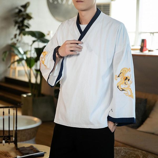 ethnic clothing men embroidered hanfu summer kimono cardigan gown chinese style cotton linen vintage casual coat jacket, Red
ethnic clothing men embroidered hanfu summer kimono cardigan gown chinese style cotton linen vintage casual coat jacket, Red
