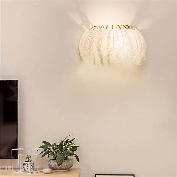wall lamps nordic modern creative feather lamp led indoor bedroom bedside warm and romantic design wrought iron decorative lighting
wall lamps nordic modern creative feather lamp led indoor bedroom bedside warm and romantic design wrought iron decorative lighting