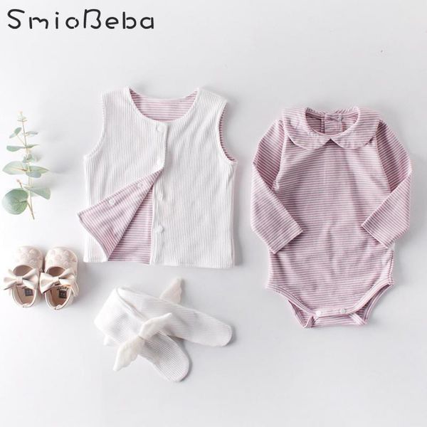 neonatal gift box new born baby rompers clothes boys and girls suit double-sided ribbed armor + striped jumpsuit pants kid suits, Blue
neonatal gift box new born baby rompers clothes boys and girls suit double-sided ribbed armor + striped jumpsuit pants kid suits, Blue