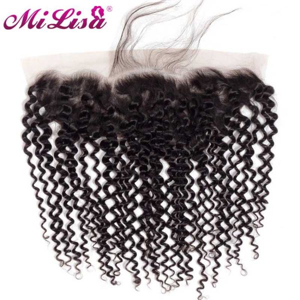 hair closure mongolian kinky curly lace frontal 13x4 front human extension natural color with baby part closures, Black
hair closure mongolian kinky curly lace frontal 13x4 front human extension natural color with baby part closures, Black