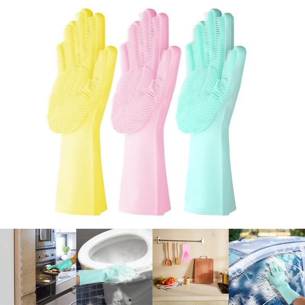 disposable gloves 1 pair silicone cleaning multifunction magic dish washing for kitchen household dropship
disposable gloves 1 pair silicone cleaning multifunction magic dish washing for kitchen household dropship